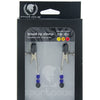 Spartacus Adjustable Broad Tip Blue Beaded Nipple Clamps