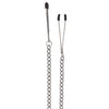 Spartacus Adjustable Tweezer Clamps w/Link Chain