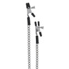 Spartacus Adjustable Alligator Nipple Clamps w/Link Chain