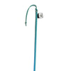 Spartacus 24" Leather Wrapped Cane - Baby Blue