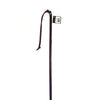 Spartacus 24" Leather Wrapped Cane - Burgundy
