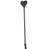 Spartacus Heart Crop - Brown Leather