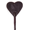 Spartacus Heart Crop - Brown Leather