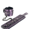 Spartacus Galaxy Legend Faux Leather Wrist Restraints - Purple