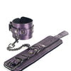 Spartacus Galaxy Legend Faux Leather Ankle Restraints - Purple