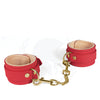 Spartacus PU Wrist Cuffs w/Plush Lining