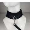 Spartacus Collar & Leash - Neoprene Black