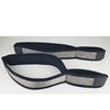 Spartacus Wrist to Thigh Cuffs - Neoprene Silver