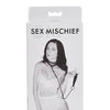 Sex & Mischief Fishnet Collar and Leash - Black