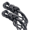 Sex & Mischief 6' Silky Rope - Black Pack of 2