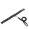 Sportsheets Leather Leash & Collar