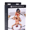 Saffron Under the Bed Adjustable Restraint System - Black and Red