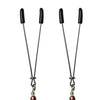 Sexperiments Ruby Black Nipple Clamps