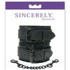 Sincerely Lace Cuffs - Black