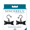 Sincerely Bow Tie Nipple Jewelry