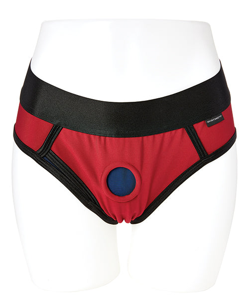 Sportsheets Em.Ex. Contour Harness  - Red