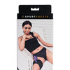 Sportsheets Dual Penetration Thigh Strap On - Black