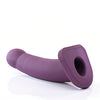 Sportsheets 8" Banx Hollow Silicone Sheath Dildo - Plum