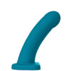 Nexus Solid Silicone 8" Hollow Vibrating Dildo Lennox - Emerald