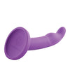 Sportsheets Astil 8" Silicone G Spot Dildo - Purple