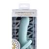 Sportsheets Myst 5" Vibrating Silicone Dildo - Blue