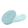 Sportsheets Myst 5" Vibrating Silicone Dildo - Blue
