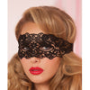 Lace Eye Mask w/Satin Ribbon Ties - Red