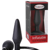 MALESATION Inflatable Butt Plug Large - Black