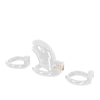 MALESATION Chastity Cage - Clear