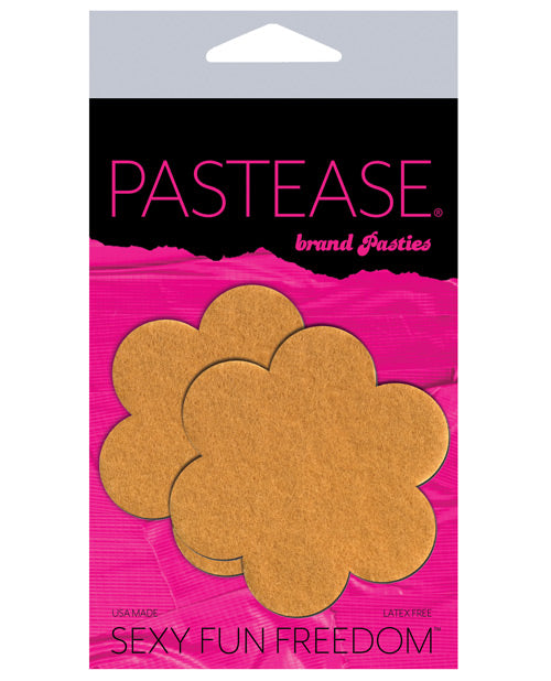 Pastease Basic Vegan Suede Flower - Nude O/S