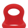 Tantus Uplift Silicone C Ring - Crimson