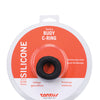 Tantus Buoy C Ring - Medium Onyx