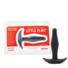 Tantus Lil' Flirt Silicone Plug - Onyx