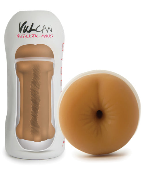 Vulcan Realistic Anus Stroker - Mocha