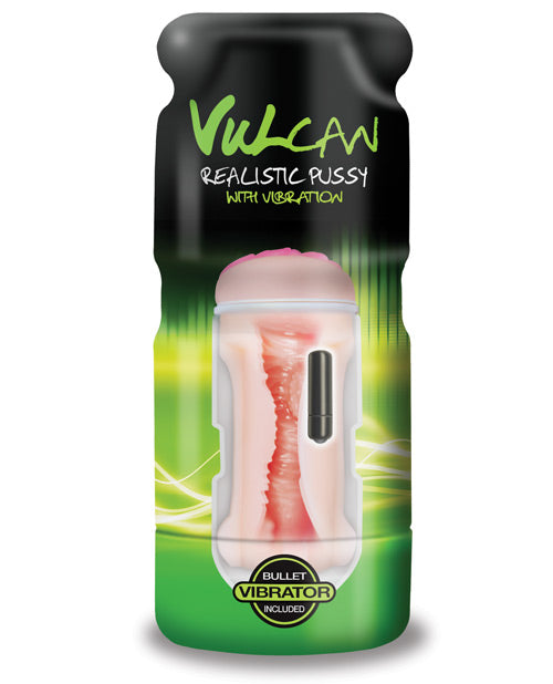 Vulcan Realistic Pussy w/Vibration - Cream