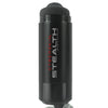 CyberSkin Stealth Dual Stroker Mouth & Anal - Black
