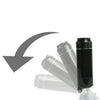 CyberSkin Stealth Dual Stroker Mouth & Anal - Black