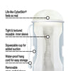 Vulcan Mouth Stroker w/Cooling Glide - Frost