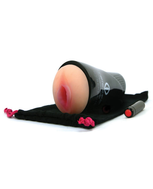 CyberSkin Release Deep Pussy Stroker - Flesh