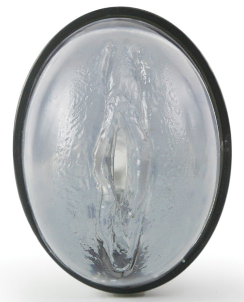 CyberSkin Release Deep Pussy Stroker - Clear