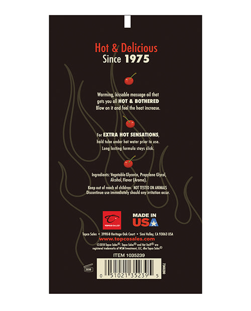 Hot Stuff Oil - 6 oz Cherry