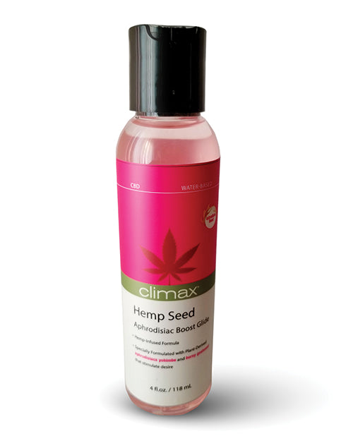 Climax Hemp Seed Aphrodisiac Boost Glide - 4 oz