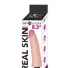 Get Lucky 8.3" Real Skin Series Vibrating - Flesh