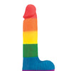 Get Lucky 7.5" Real Skin Series Pride- Rainbow