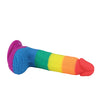 Get Lucky 7.5" Real Skin Series Pride- Rainbow