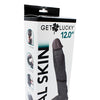 Get Lucky 12" Real Skin Series - Dark Brown