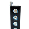 Get Lucky 8.5" Glow in the Dark Periwinkle Peen Dildo