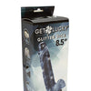 Get Lucky 8.5" Real Skin Glitter Dick - Clear