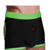 Get Lucky Strap On Boxers - M-L Black/Green