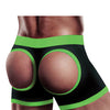 Get Lucky Strap On Boxers - XL-XXL Black/Green